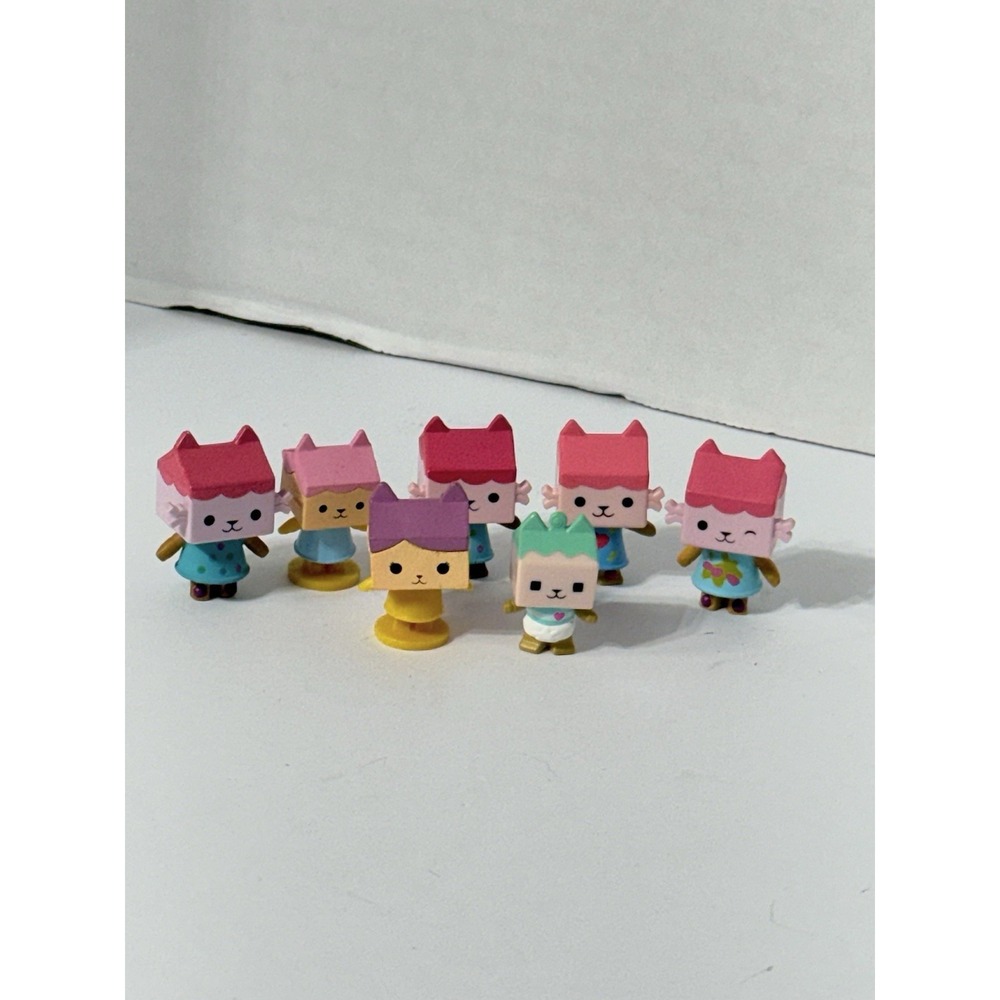 Gabby's Dollhouse Baby Box Cat Figure 3"and 2" Lot Of 7